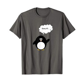Funny Penguin Sassy AF Cute Penguin T-Shirt