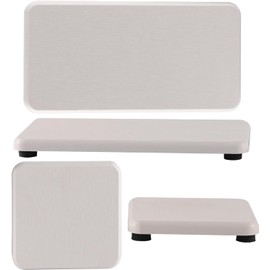 Juego de 4 bandejas de diatomita absorbentes de agua, jabonera de cocina de tierra de diatomeas, soporte para jabón de manos, piedra absorbente de agua utilizada para plantas y artículos de cambiador