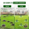 2026 Upgrade Mole Repellent Solar Powered, Vibrating Solar Mole Repellent