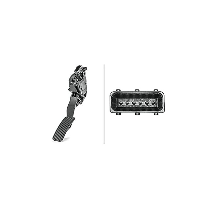 HELLA 6PV 009 765-731 Sensor, accelerator pedal position - for