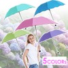 Japard Folding Umbrella Compact for Rain and Sun - Flower