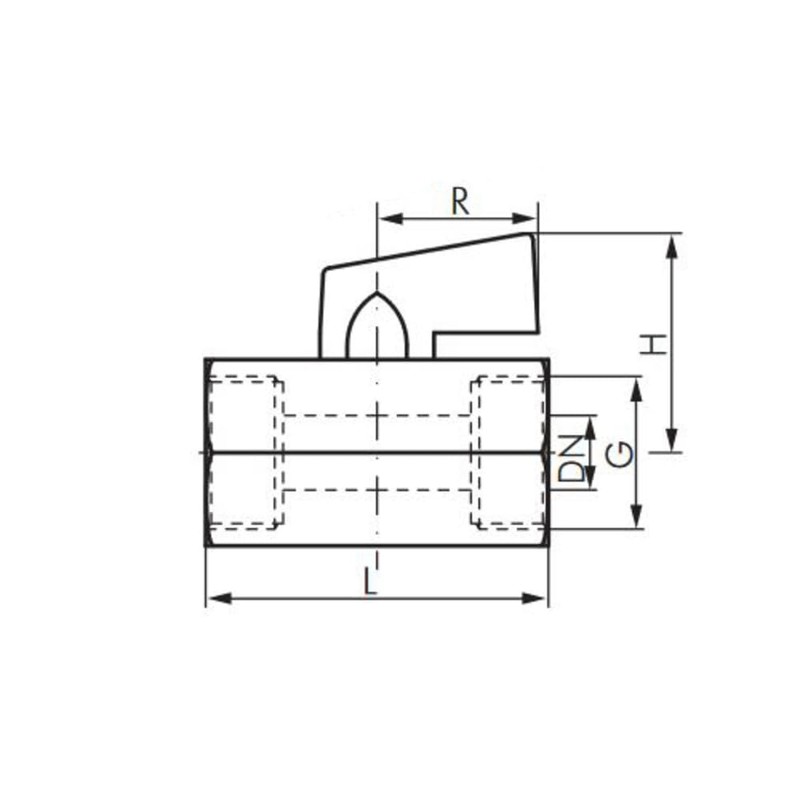 Fittingstore - Mini Ball Valves with Toggle Handle Single Sided