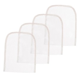 FRCOLOR 4Pcs Lace for Wig Making Soft Lace Frontal Material Lightweight and Sturdy Wig Supplies for DIY Crafts and Custom Wig Closures