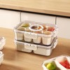 Sivaopa Snack Box with Compartments, Snack Box, Divided Snack Bowls,