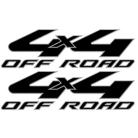Vinylmark LLC 4x4 Decals - 2008 to 2010 Compatible with Ford Truck Bed Blackout