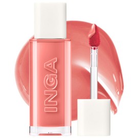 Inga Water Glow Lip Tint, Rich Salmon, 1 pc / 잉가 워터 글로우 립틴트, 리치살몬, 1개