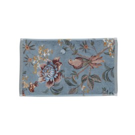 Pip Studio Secret Garden Guest Towel Blue 30 x 50 cm (Pack of 1)