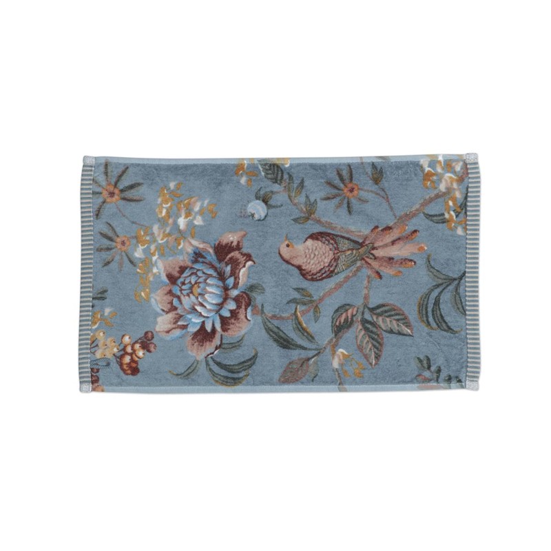 Pip Studio Secret Garden Guest Towel Blue 30 x 50