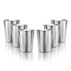YOLCAR 6 Pack 8 oz Stainless Steel Kids Cups, Children's