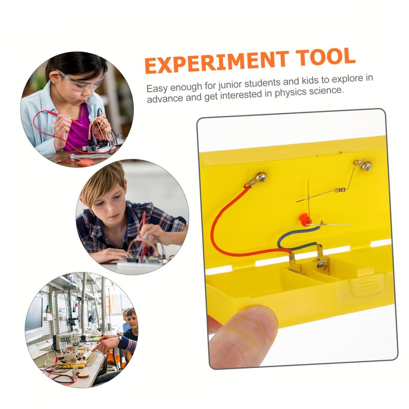 Hohopeti Conductive Experimental Materials Plastic Conductivity Experiment Kit for Physics