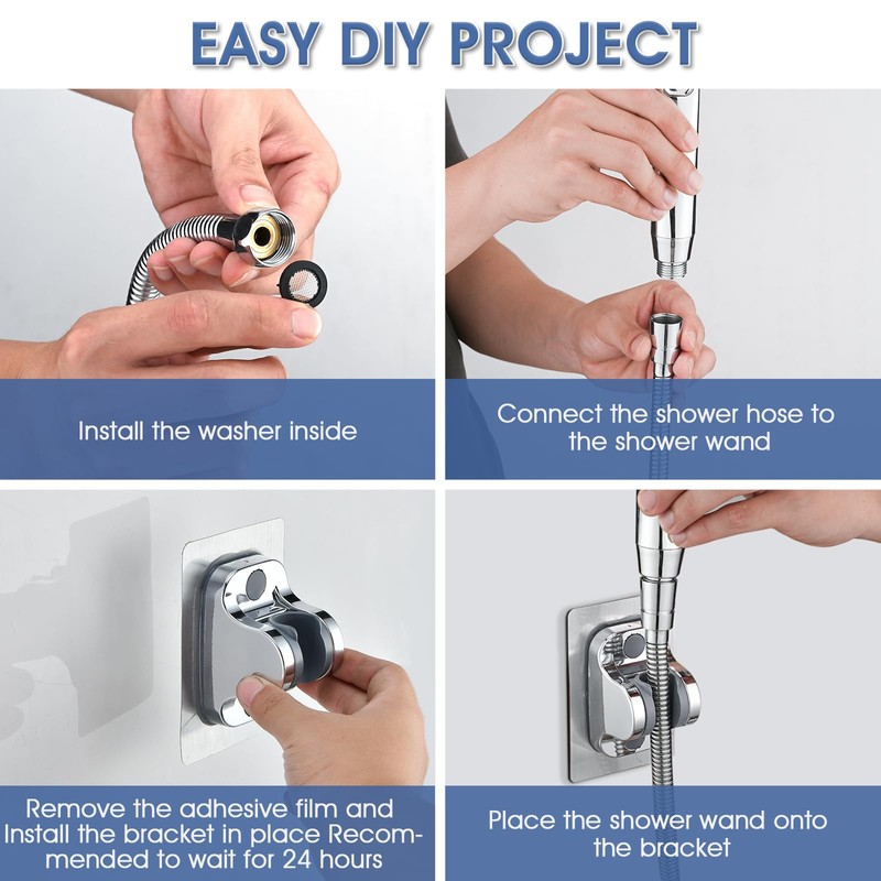 YASINU RV Shower Head with Hose and On Off Switch,