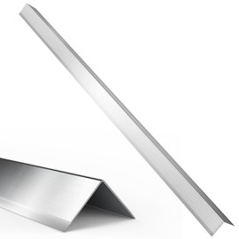 Fixirons Stainless Steel Wall Corner Guard 2 x 2 x 48 inch Metal Wall Corner Protector with 90-Degree Angle for Wall Protection and Decoration (10 Pack)