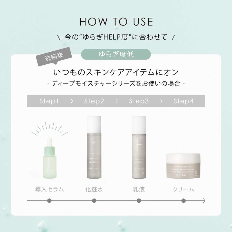 F organics Repair Calming Barrier Skin Serum Introduction Serum Essence