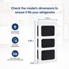 MARRIOTTO MR022 Water Filter, Compatible with Frigidaire refrigerator EPTWFU01, EWF02,