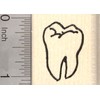 Tooth Rubber Stamp, Molar, Dentist, Dental
