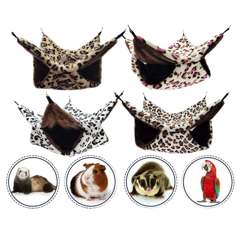 Fukufuku Luxury Hamster Hammock for Small Animals Pet Bed Sleeping