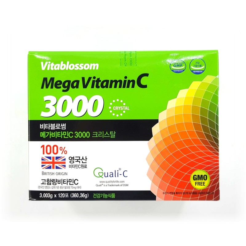 High-content Vitamin C 3000mg powder Vita Blossom Mega Vitamin C