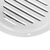 X AUTOHAUX 2pcs 4 Inch Round Marine Boat Louvered Ventilation
