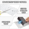 PATIKIL 9.9" x 9.9" Magnetic Vent Cover, 2 Pcs Floor