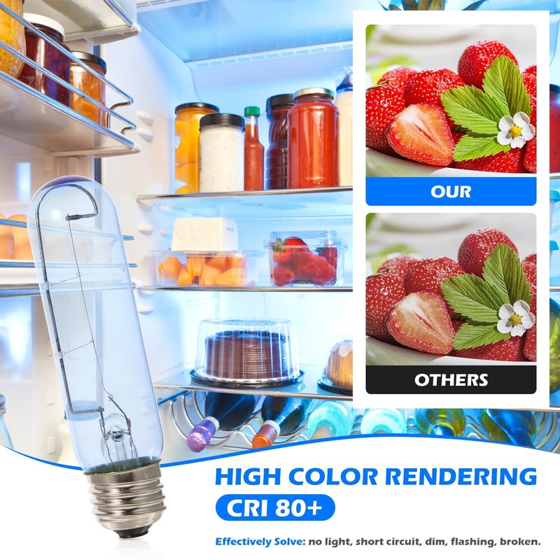 DSYBOKO 7006999 Refrigerator Light Bulbs for Sub Zero Refrigerator Light