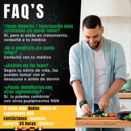 NSN Vegan Omega 3 6 9 Cápsulas con Hierro Vitamina B12 K2 Sin Sabor                                                                                   