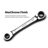 Capri Tools 4-in-1 120-Tooth Box End Reversible Ratcheting Wrench, 9/16,
