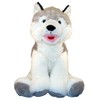Cuddly Soft 16 inch Stuffed Husky...We Stuff 'em...You Love 'em!
