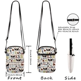 TV Show Inspired Gift My Love Language is Law & Order SVU Zipper Pouch Makeup Bag, Love Language Svg Cr Eu, Cosmetic bag with print