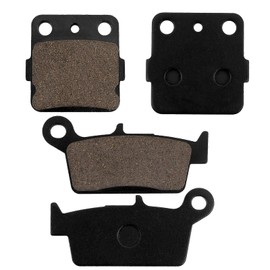 Sollon Brake Pads Front and Rear Compatible with Honda CR80 CR80R CR80RB 1986-2002 CR85 CR85R 2003-2007