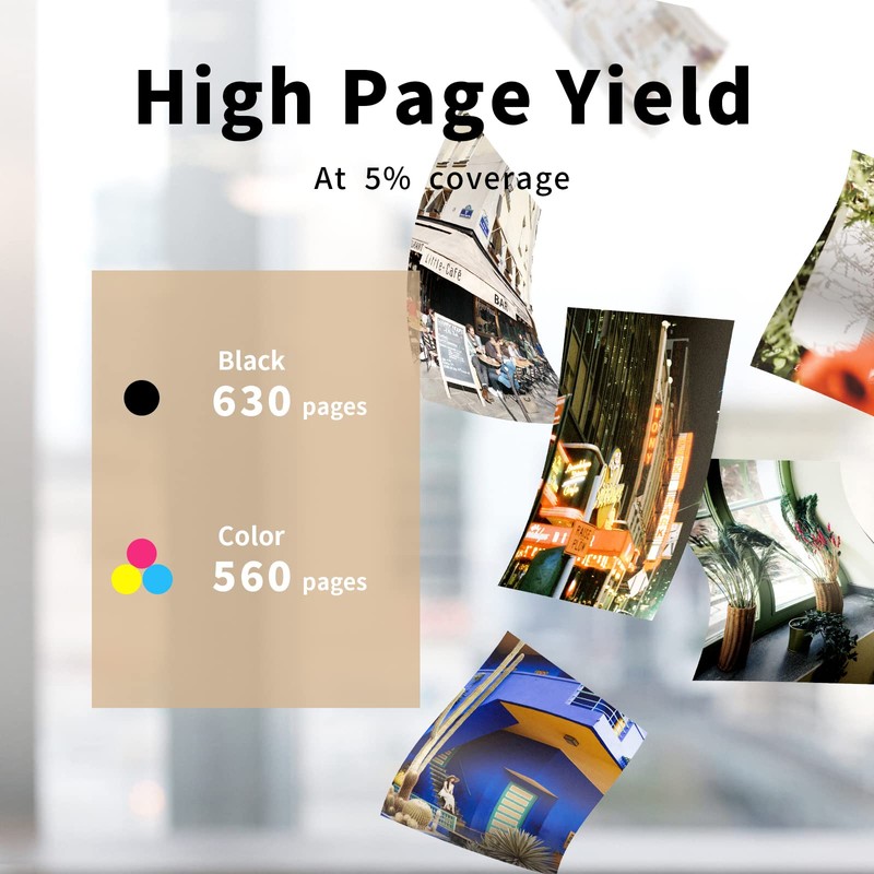 XJI Remanufactured Ink Cartridges Replacement for Canon 240 XL 241