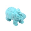 Cikonielf 2inch Natural Jade Carved Elephant Feng Shui Crystal Elephant