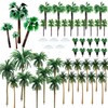 NA Woohome Pack of 44 Model Making Trees, Miniature Palm