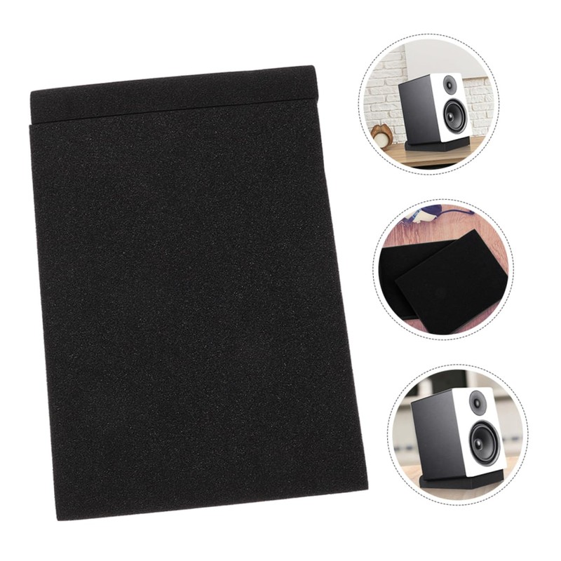 Totority 2pcs Speaker Pads Acoustic Panel for Subwoofer Home Theater