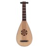 Lute Model Ornaments Simulation Pipa Chinese Guitar Stringed Instrument Decor