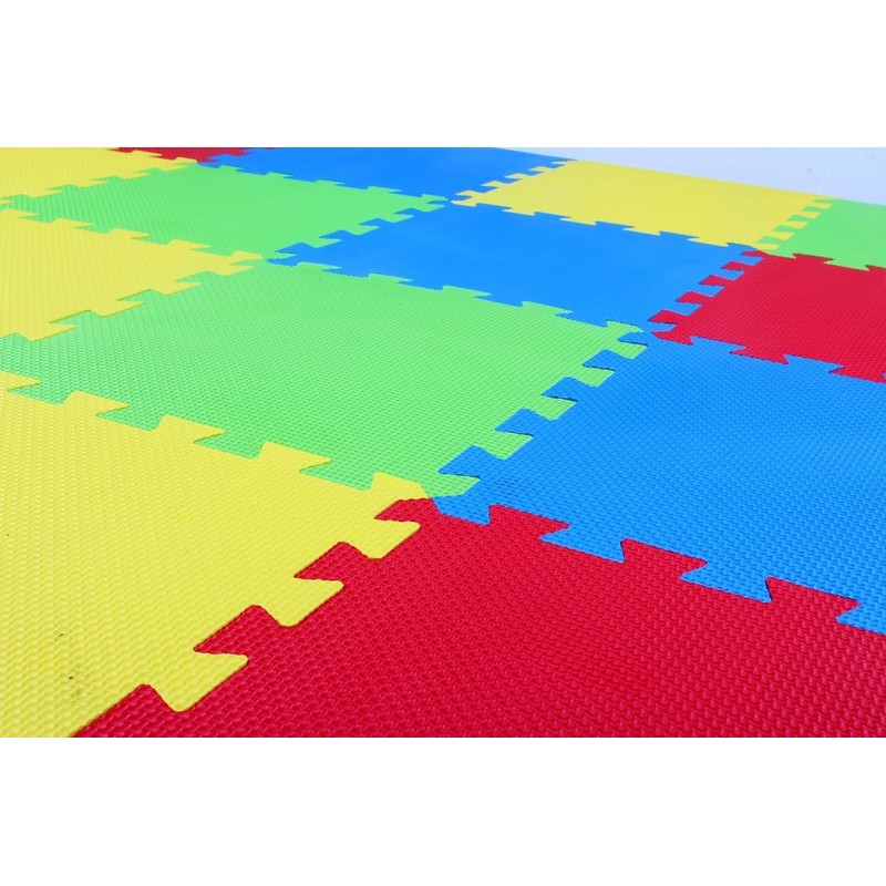 BalanceFrom Kid's Puzzle Exercise Play Mat with EVA Foam Interlocking