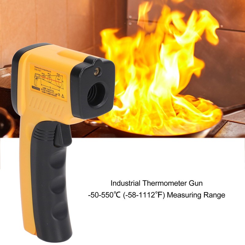Industrial Infrared Thermometer Non Contact Handheld Temperature Measuring Gun ‑50