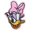 Daisy Cartoon Duck Character Face Embroidered 2.75" Tall Iron on