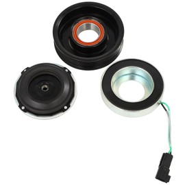 SCITOO AC Compressor Clutch for 2013-2016 for Buick Verano 2.0L 2012-2017 for Buick Verano 2.4L 14-22239C 1522239 1522260 157273 158273 Air Conditioner AC Compressor Clutch Kit