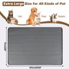 Bartuke Cat Food Mat, 40" x 28" Extra Large Silicone