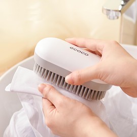 ZWCEGND Scrub Brush,Professional Quick Rebound Laundry Brush Shoe Brush, Cleaning Brush for Shower, Bathroom, Carpet, Kitchen and Bathtub Scrubber - 2 Pack