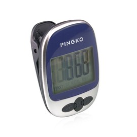 Pingko Walking Pedometer Accurately Track Steps Portable Sport Pedometer Step/distance/calories/Counter Fitness Tracker, Calorie Counter-Blue