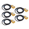 5PCS Inductive Proximity Switch 2 Lines Normally Open IP65 ABS
