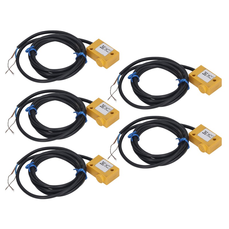 5PCS Inductive Proximity Switch 2 Lines Normally Open IP65 ABS