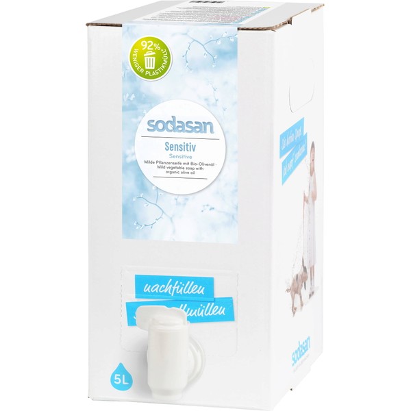 SODASAN Sensitive Liquid Soap, 5 l