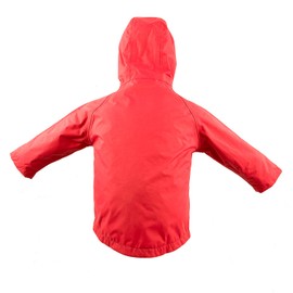 Splashy Waterproof Children's Rain Coat (8, Red)