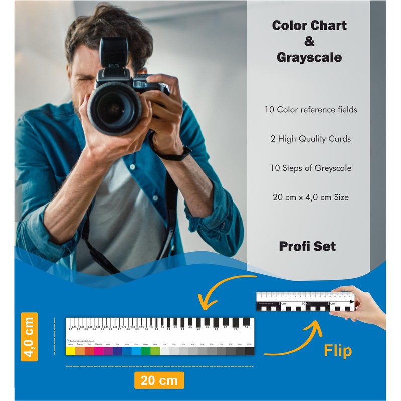 Expert Accessory Set | Colour Measuring Ruler | Documentation Aid