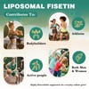 Liposomal Fisetin and Quercetin 1200 mg - 60 Soft Gel