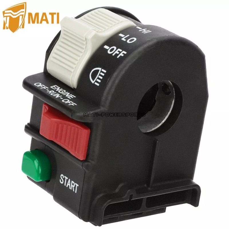 M MATI Handlebar Start Switch H/L/O For Polaris Predator 500