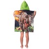 Jerry Fabrics Jurassic World Bath Poncho Hooded Bath Towel Beach