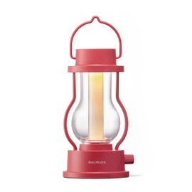BALMUDA The Lantern L02A-RD Portable LED Lantern, Classic Red